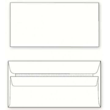 DL Envelopes White No-Window