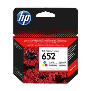 HP 652 Tri-Colour Ink Cartridge