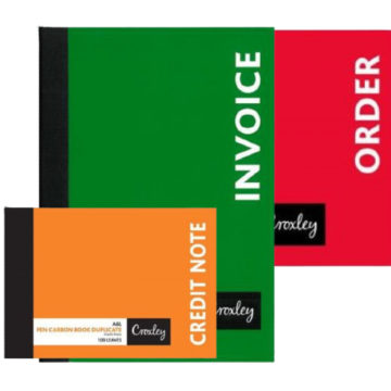 Croxley Carbon Books Assorted