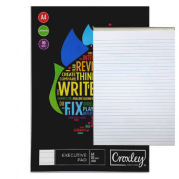 Croxley Executive Examination Pad A4