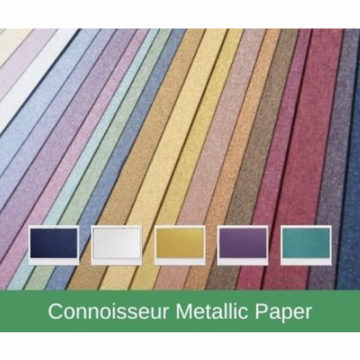 Assorted Metallic Papers Board